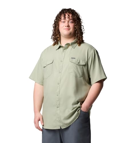 Chemise courte homme Safari 6XL Columbia Utilizer II idéale pour fortes chaleurs et grands gabarits