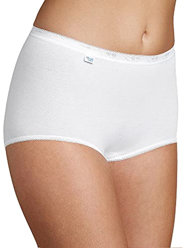 Sloggi 4 x Basic+ Cotton Rich Maxi Brief White 18