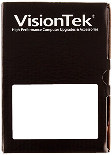 VisionTek Radeon 5450 2GB DDR3 (DVI-I, HDMI, VGA) Graphics Card - 900861,Black/Red