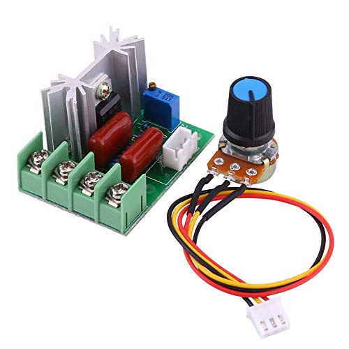 Regolatore di Tensione AC 50-220V 2000W SCR Regolatore elettronico di velocità Regolatore di Tensione Elettrico Regolatore di Temperatura Velocità del Motore Dimmer
