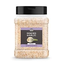Birch & Meadow Dried Minced Garlic, 9.6 oz, Kitchen Staple, Savory Flavor