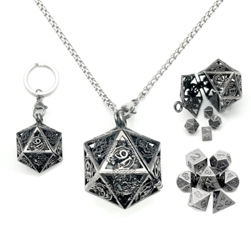 Mini Metal Dice Necklace