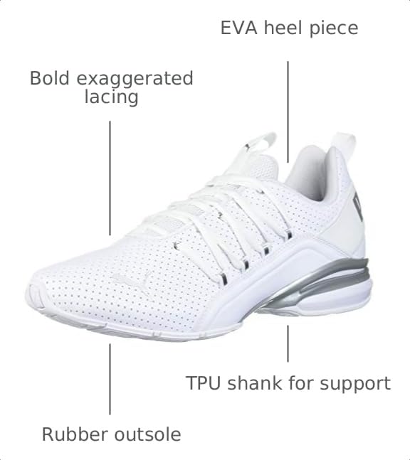 Image of PUMA Men's Tazon 6 Cross Trainer Sneaker | Official licensed; regular fit; short sleeves; breathable