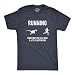 Mens Running Motivation Raptor Chase T Shirt Funny Dinosaur Tee Nerdy Graphic Funny T Shirts Fitness Apparel for Men Cool Dinosaur Short Sleeve Novelty Navy L