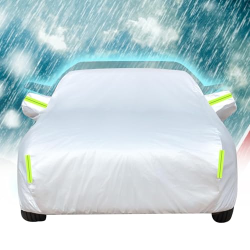 Bâche Voiture Extérieur Anti Grêle pour Volkswagen Passat Estate (1980-2025) Housse de Protection Voiture Respirante Contre Pluie Soleil Poussière avec Zip