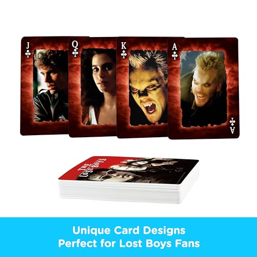 Baraja The Lost Boys Poker Estándar con Diseño Vampiro miniatura 3
