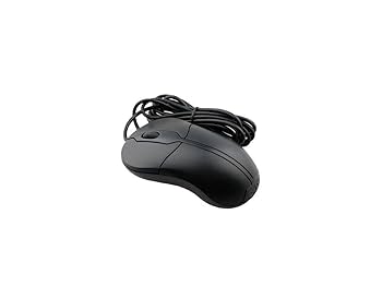 まうす Amazon.com: Dell 3-button Black Optical USB Mouse w/ Scroll