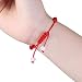 STOBOK 12 Piezas Pulseras de Cuerda roja Buena Suerte Pulseras Hechas a...