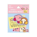 グルマンディーズ バンダイ カービィ play with ワドルディ キャラスタムステッカー パステル BKBY-25B