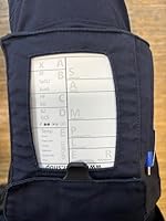 10x Hosenblock für den Rettungsdienst mit ABCDE-Schema – Kompakte Blöcke im DIN A6-Format | Klar strukturiert für schnelle Dokumentation | Paket mit 10 Blöcken | Ideal für Notfalleinsätze