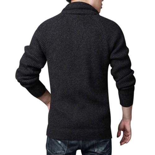 Men's Pullover Sweater Knitted Sweater Winter Chunky Sweater Cardigan Sweater Men's Long Sleeve3