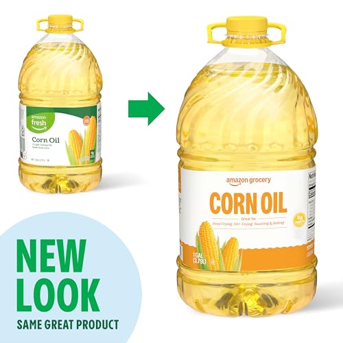 Amazon Grocery, Corn Oil, 128 Fl Oz, Pack of 2 (Previously Amazon Fresh, Packaging May Vary) - image 2