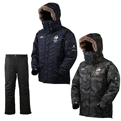 マズメ(Mazume) CONTACT ALL WEATHER SUIT POP VII MZXFW-084-08 マズメブラックカモ 3L 3枚目