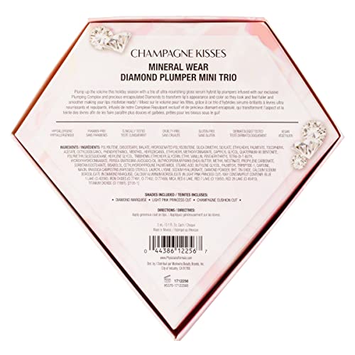 Physicians Formula Mineral Wear Diamond Lip Kit Trio - Champagne Kisses #TOP5