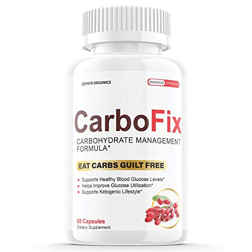 Carbofix Weight Loss Supplement Pills Tea Reviews Gold Solo Vida Carbo Fix (60 Capsules)