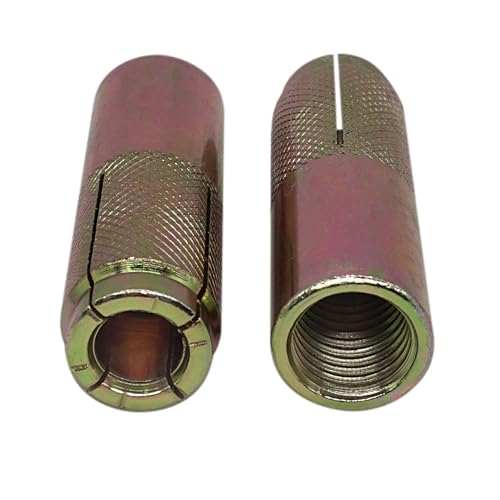 SKIR'CO (2 uds.) Anclajes de inserción M20 x 80 mm, casquillos para pernos, tacos de expansión para muros, anclajes de inserción para mampostería y hormigón