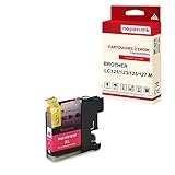  NOPAN-INK - x1 Cartouche Compatible pour Brother LC 125 XL LC125XL Magenta (Réveil) Brother DCP J 4110 DW J 4110 W MFC-J 4310 DW 4410 DW 4510 DW