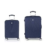 80 cms trolley Trolley cabina con puerto USB (Powerbank no incluida) - medidas 40 x 55 x 20 cm - 34 L | Trolley mediano con medidas 46 x 65 x 24 cm - 57 L | Cuentan con 5 años de garantía