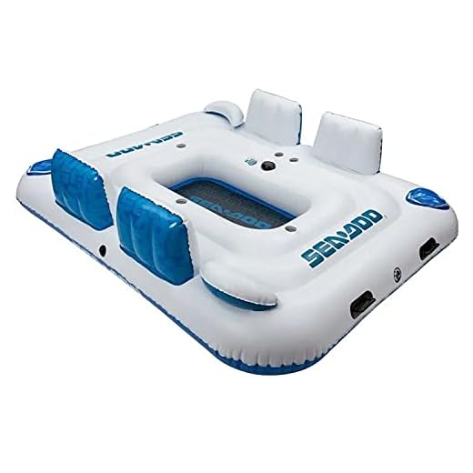 Sea-Doo Six-Person Inflatable Island with Speaker