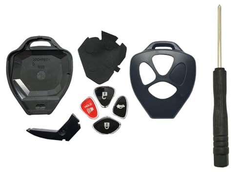 Horande 3 Button Replacement Key Fob Cover fit for Toyota