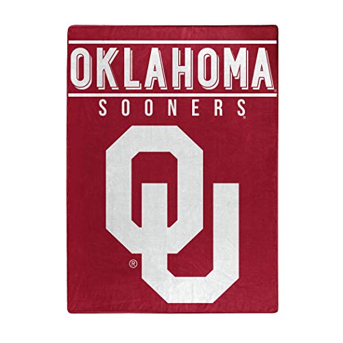 The Northwest Company NCAA Oklahoma Sooners Serenity Silk Touch Throw Blanket, 60