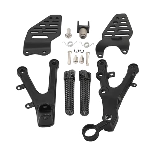 Pédales Moto Platine Support Repose-Pieds YZF R6 Aluminium Haute Densité