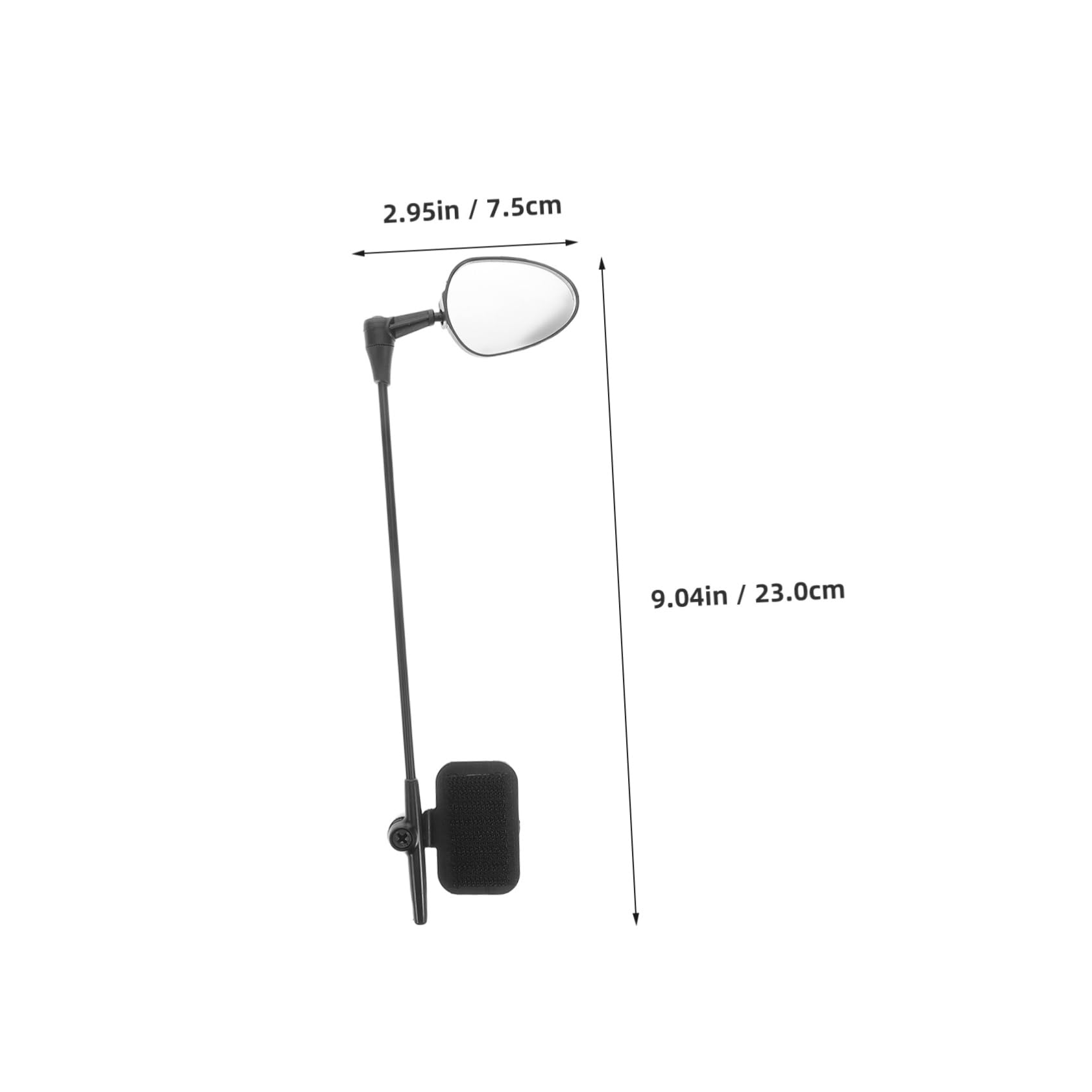 Cabilock Bike Helmet Mirror High Definition Rearview Mirror for Safe Cycling Lightweight Design for Outdoor Sports Durable and Materials Easy to Install