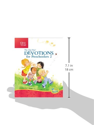 The One Year Devotions For Preschoolers 2: 365 Simple Devotions For The Very Young (Little Blessings) #TOP2