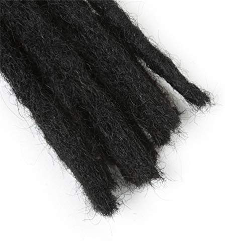 Coolbers 100% Human Hair Dreadlocks Extensions 10