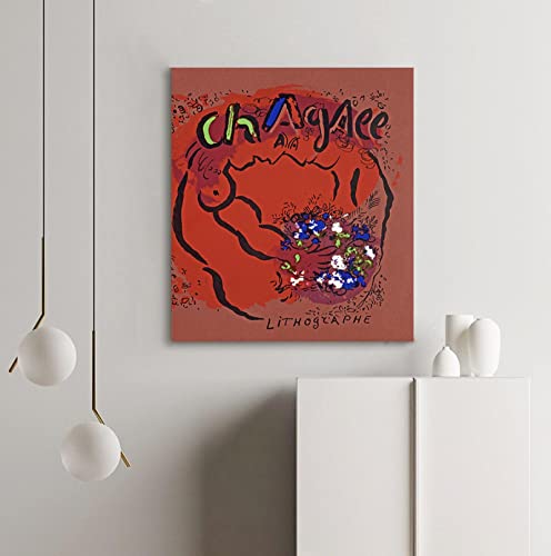 Tableau Marc Chagall lithographie art abstrait pour habiller vos murs - 3