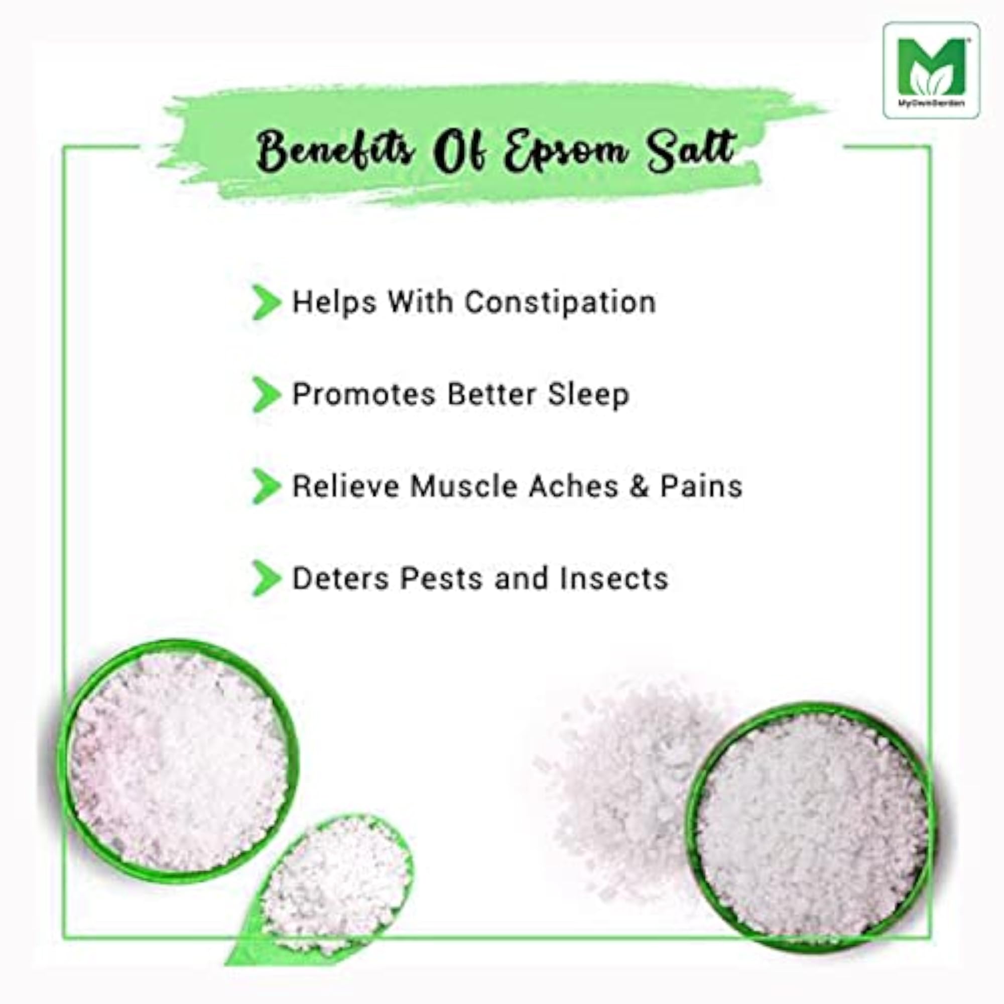 Epsom Bath Salt for Muscle Relief, 2kg