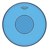 Remo Powerstroke 77 Colortone Blue Drumhead, 14