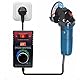 Drehzahlregler 230V,15A SCR Spannungsregler Mit Überlastungsschutz Drehzahlregler Motor Dimmer für Winkelschleifer Voltage Regulator 4000W Schuko Plug