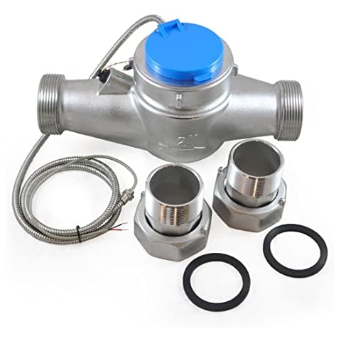 2.0" Water Meter - Stainless Steel, Pulse Output, NSF 61, NTEP Cover