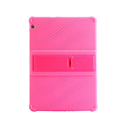 Yudesunyds �P�[�X for Huawei MediaPad T3 10 AGS-W09 9.6 �C���` �^�u���b - �X�^���h �V���R�[�� �_�炩�� �V�F�� �h���b�v �S�� �ی삷�� �J�o�[