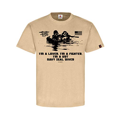 T-shirt UDT Navy Seal Diver pour homme style militaire américain