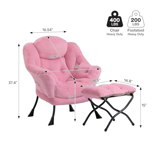 Save 50% on HollyHOME Lazy Chair with Foldable Ottoman - Code 50OFFTQ4 - Image 3