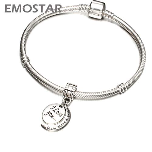Autism Awareness Charm for European DIY Bracelet, 925 Sterling Silver Puzzle Piece Enamel Charms, Live Love Laugh Charms, I Love You Dangle, Love Letter and Ribbon Bow Beads, for Family/Couple/Friend 7