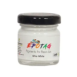 Epotag Art Resin Pigment - 50g (Ultra White)