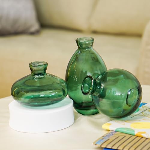Mini articles de décoration de table centrale et petits vases en verre Ekhasa - 3