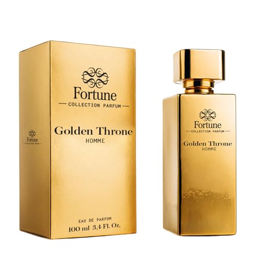 FORTUNE Golden Throne   Eau de Parfum para Hombre 100ml/Aroma intenso y Elegante