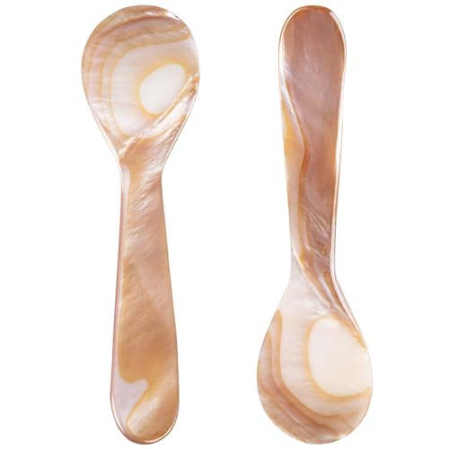 Pacific Secrets Pink Caviar Spoons | Mother of Pearl |