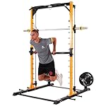 Altas Strength 3035 Half Smith Machine 1000 lbs Weight Capacity with Accessories for Versatile Workouts Squat Training Weight Lifting Light Commercial Strength Training Power Cages Easy Assembly - Image 3