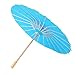Produktbild Wifehelper 23-Zoll-japanischer Chinesischer Art-Papiersonnenschirm, Regenschirm für Hochzeit, Brautpartys, Gastgeschenke, Kinder DIY Handmalerei und Fotoaufnahmen(Blau)