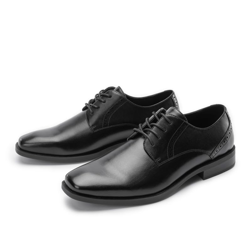 Men's Oxfords Lace Ups, Leather Lined, Square Toe Dress Shoes for Men Formal Occasions Gatsby4