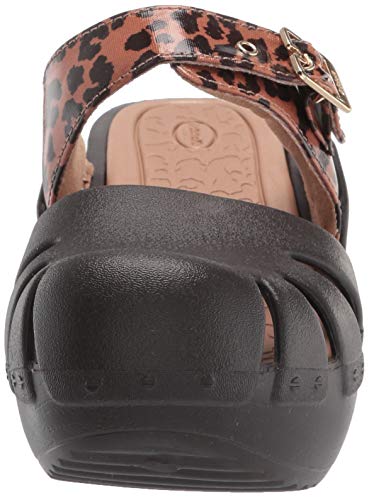 Dr. Scholl's Shoes Womens Dance On Clog, Brown Leopard, 11 Us #TOP1