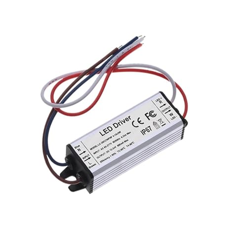 7W 12W 15W 18W 20W 24W ��d�� LED �h���C�o�[ ������Ȃ����� 110V 220V �Ɩ��g�����X(600mA 12-34V WP)