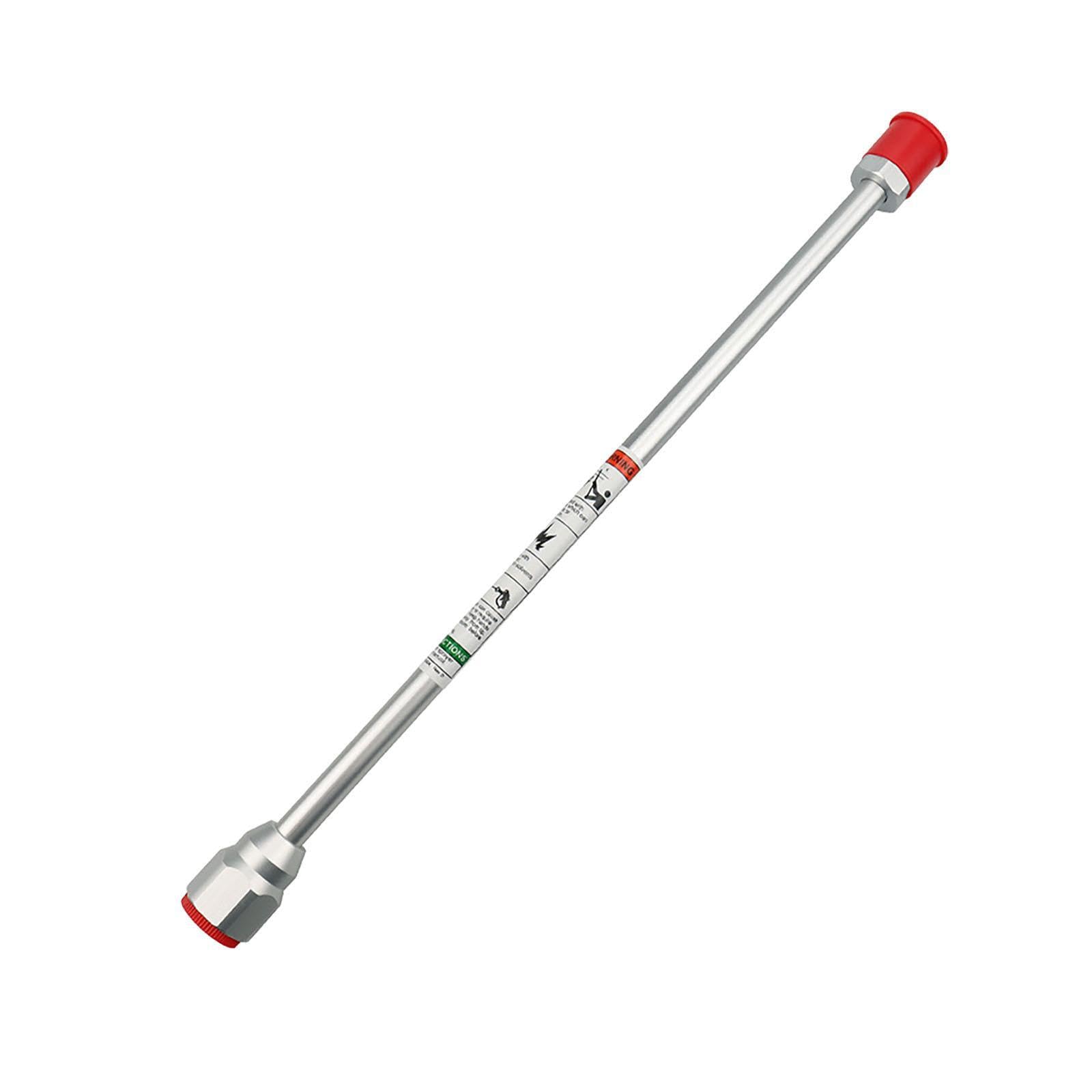 Twisaxc Silver Lightweight And Stable Airless Paint Sprayer Tip Extension Rod With Good Sealing Effect Sprayer Extention Wands Airless Paint Tip To Portable, 120Cm