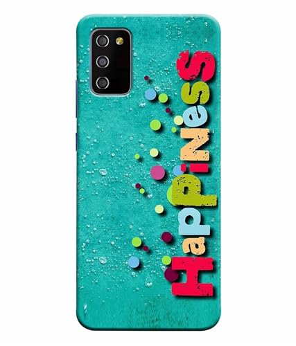 Image of Happiness Happy Printed Hard Back Case Cover Compatible for Samsung Galaxy M11 / Samsung Galaxy A11 (Multicolor) - D1670