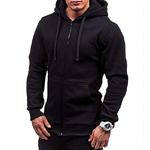 Sweats à capuche hommes veste zippée idéale pour le sport et les sorties urbaines